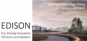 Projekt EDISON Slovenija - referenčna država zelene mobilnosti