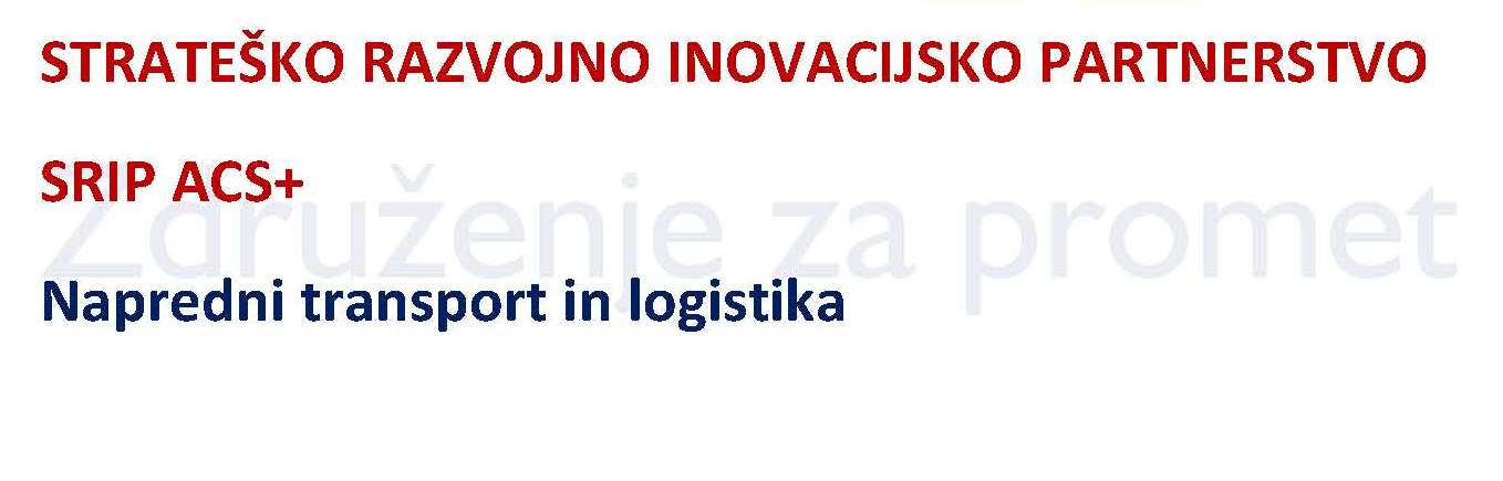 SRIP ACS+ Delavnica Pametni transport in logistika